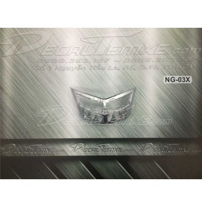 Ốp đèn lái sau Nozza Grande mạ Chrome