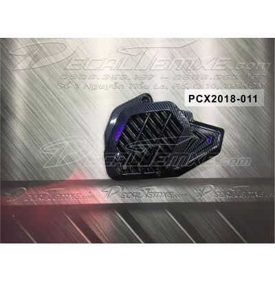 ỐP QUẠT GIÓ PCX 2018 SƠN CARBON