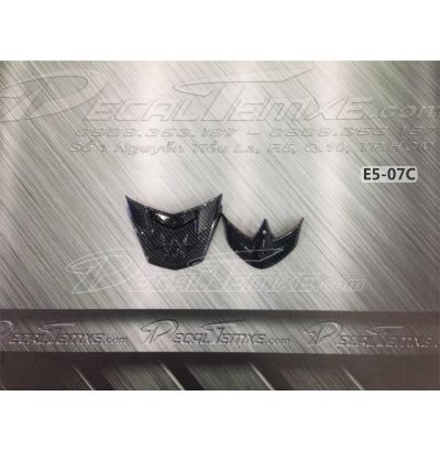 Ốp mỏ+đuôi Exciter 150 sơn carbon