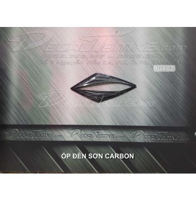 Ốp đèn NVX sơn carbon