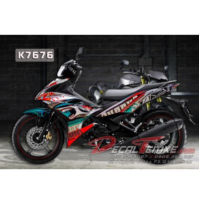 Tem Exciter 150 Cá Mập Racing