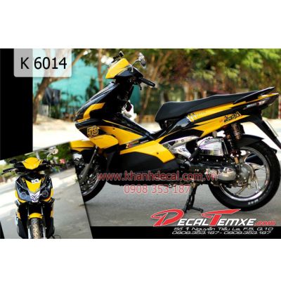 Tem Airblade 2010 Monster Vàng Đen