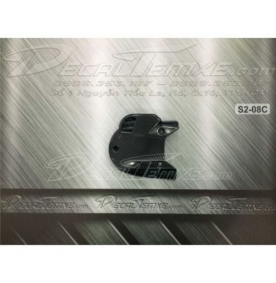 Ốp lốc máy nhỏ Sh 2012 sơn carbon