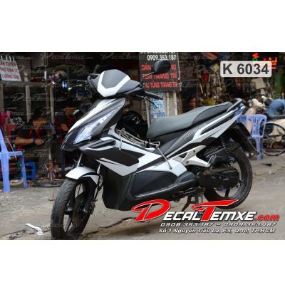 Tem Airblade 2010 Trắng Đen