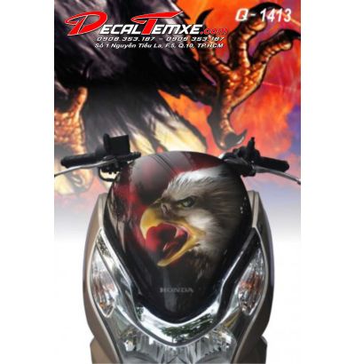 Tem Mặt Nạ PCX Đầu Ó