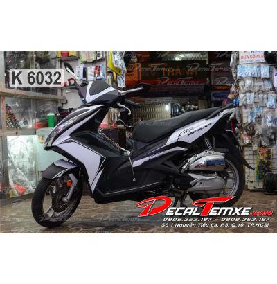 Tem Airblade 2013 Trắng Đen