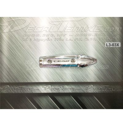 Ốp che pô Lead 2013 mạ Chrome (loại nhỏ)