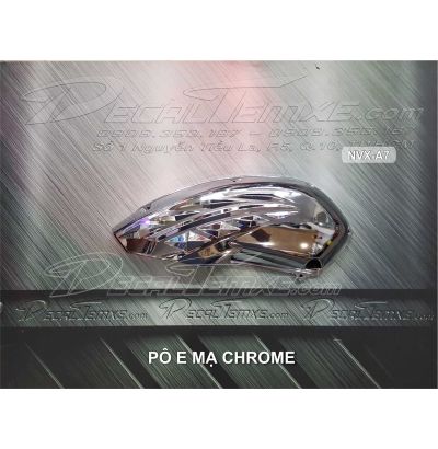 Ốp Pô e NVX mạ chrome
