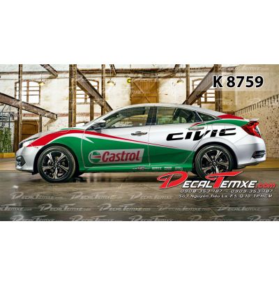 Tem Civic Castrol