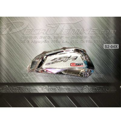 Ốp pô e Sh 2012 mạ chrome