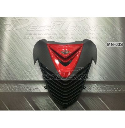 Mặt nạ chế Sh2012 mẫu 3 sơn Carbon