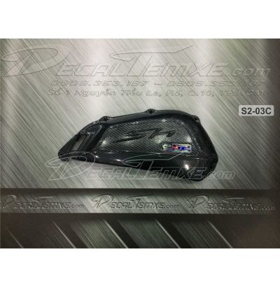 Ốp pô e Sh 2012 sơn carbon 