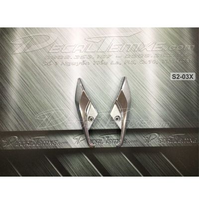 Ốp gác chân lớn SH 2012 mạ chrome
