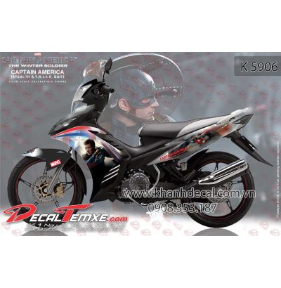 Tem Exciter 2012 Captain America