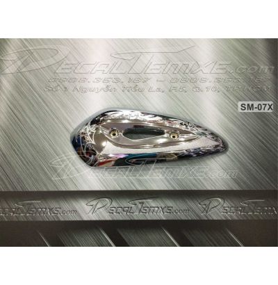 Ốp che pô nhỏ SH mode mạ chrome