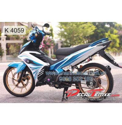 Tem Exciter 2012 LC xanh ngọc