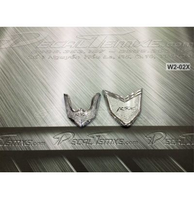 Bộ mỏ+đuôi Wave RSX 2012 mạ chrome