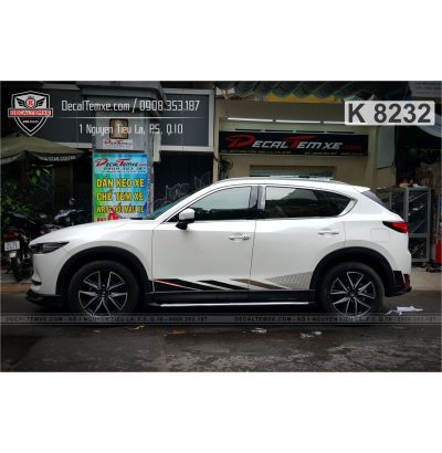 Tem CX-5 sọc lườn thể thao