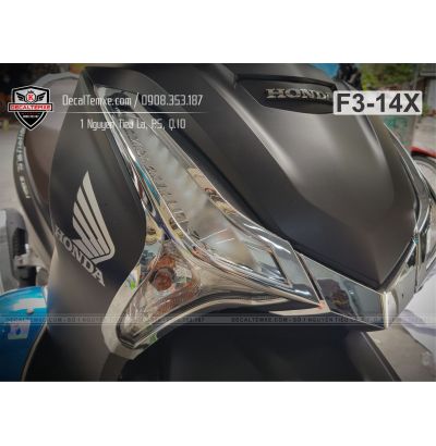 Ốp xi nhan trước Future 2022 mạ chrome