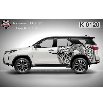 Tem Fortuner trống đồng
