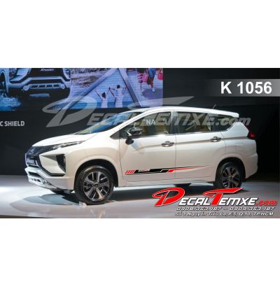 Tem Xpander sọc lườn đỏ đen