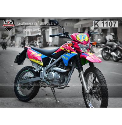 Tem xe Cào Cào KLX số 17