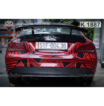 Tem C250 Họa tiết Tattoo