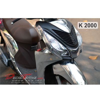 Vision 2018 wrap crom bạc inox