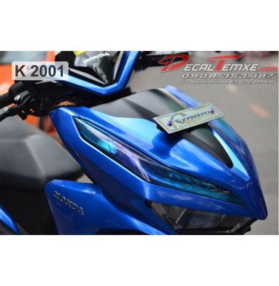 Vario 2018 wrap xanh dương candy