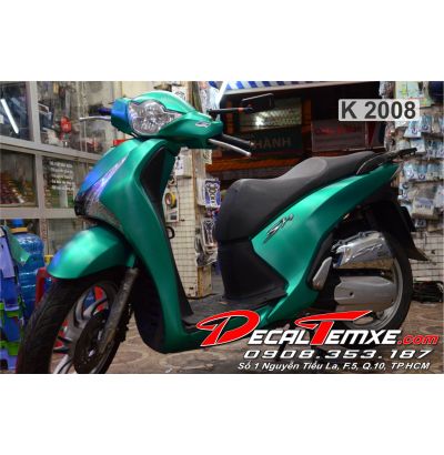 Sh2012 wrap xanh ngọc nhôm xước