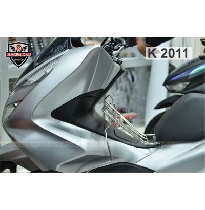 Pcx 2018 wrap bạc nhôm xước