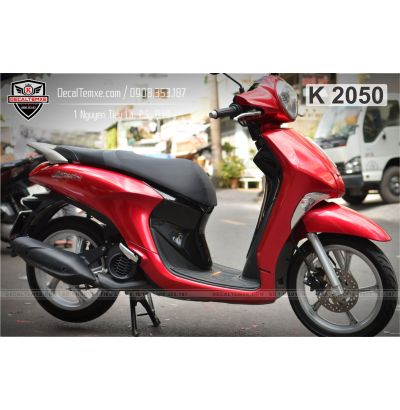 Yamaha Janus wrap đỏ candy