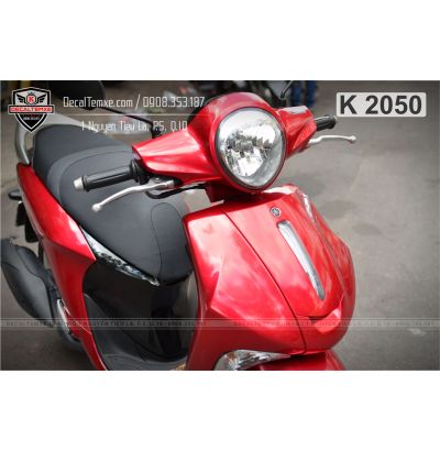 Yamaha Janus wrap đỏ candy