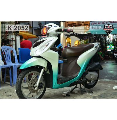 Vision wrap xanh trắng ngọc trai