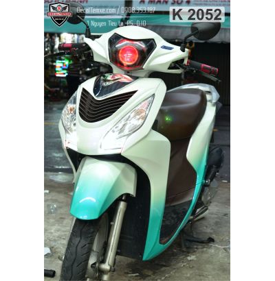 Vision wrap xanh trắng ngọc trai