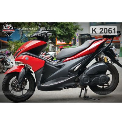 NVX wrap đỏ tươi metallic