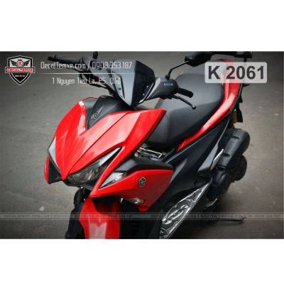 NVX wrap đỏ tươi metallic