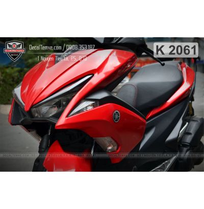 NVX wrap đỏ tươi metallic