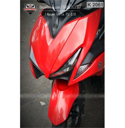 NVX wrap đỏ tươi metallic