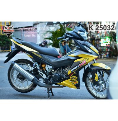 Tem Winner 150 Scorpion vàng đen
