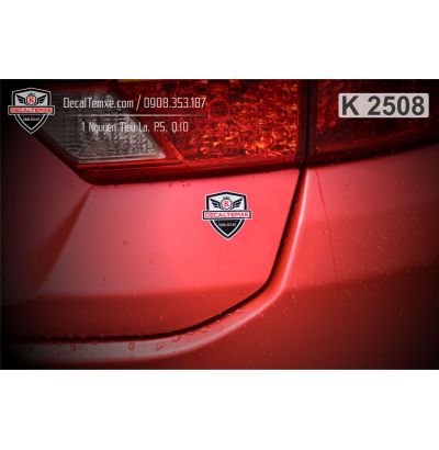 Honda City wrap đỏ mờ 