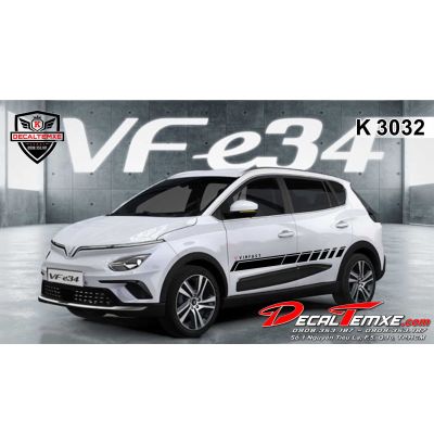 Tem Vinfast e34 thể thao