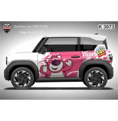 Tem VF3 Gấu dâu Lotso