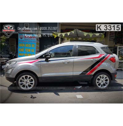 Tem Ecosport đơn giản 