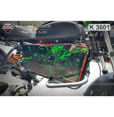 Tem Dat Bike xanh lá đen