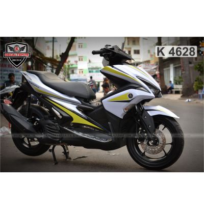 Tem NVX sọc vàng đen