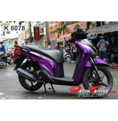 Sh ý 2012 wrap đổi màu tím Crom