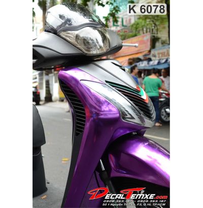Sh ý 2012 wrap đổi màu tím Crom