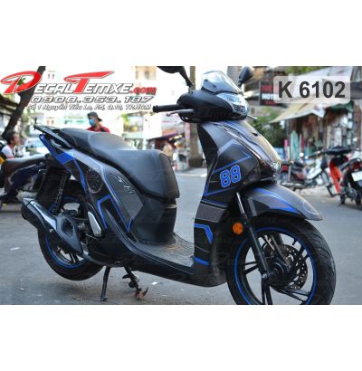 Tem xe Sh 2017 thể thao K6102