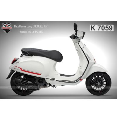 Tem Vespa Sprint sọc 2024